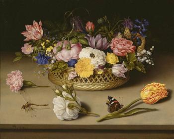 安佈羅脩斯 博斯查爾特 Still-Life of Flowers 安佈羅脩斯 博斯查爾特 Still-Life of Flowers
